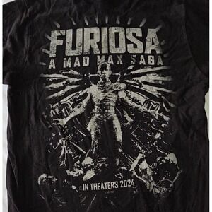 Furiosa A‎ Mad Max Saga Shirt Collectible Movie Promo Cast 2024 Black Small